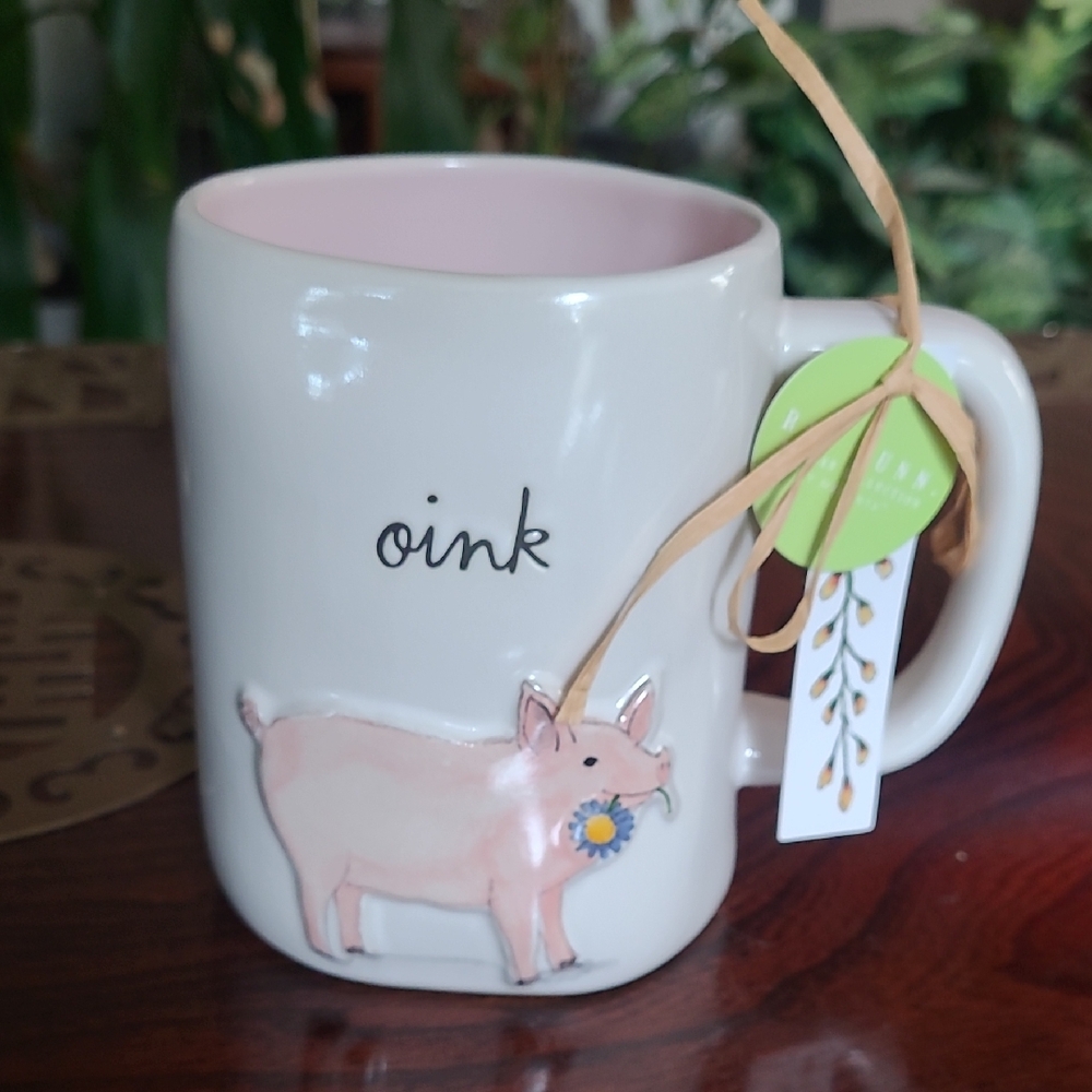 Rae Dunn Pig Mug